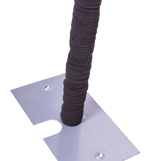 10ft Spandex Pole Cover (for upright 8ft & under) - Black