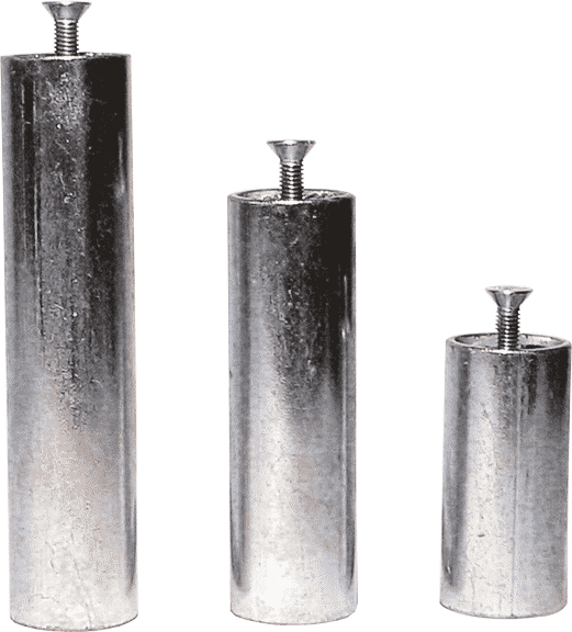 Base Pins for Pipe and Drape