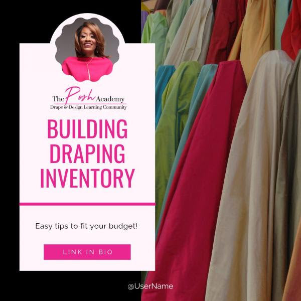 Building Your Inventory for 2023 for Your Premium Draping Business