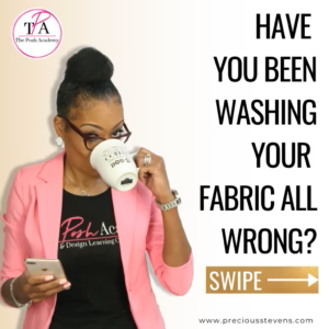 Have you been washing your fabric all wrong?