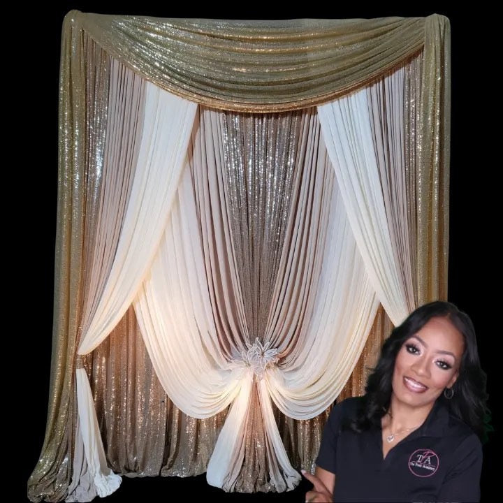 Rental Equipment and Draping Fabric