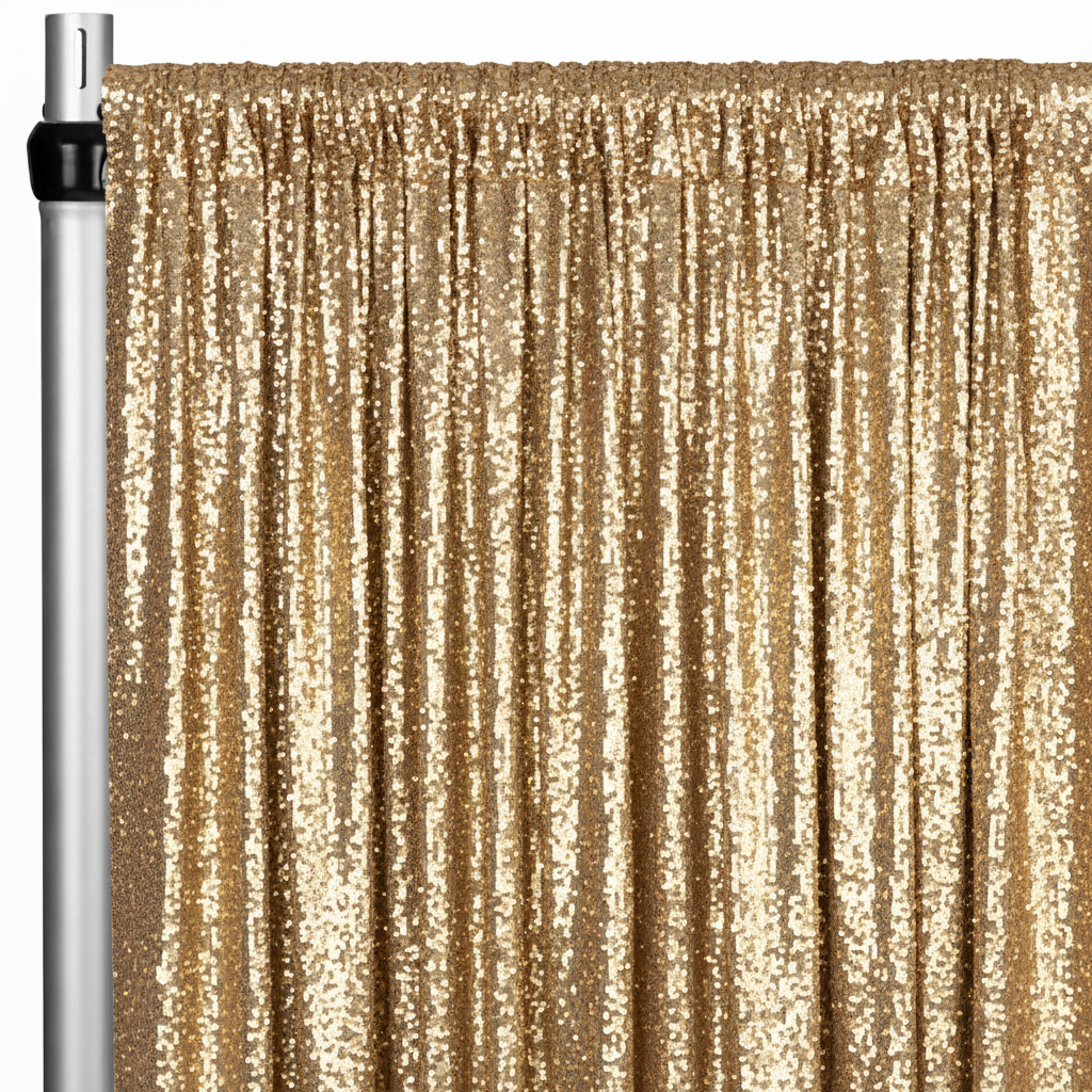 SEQUIN DRAPING FABRIC