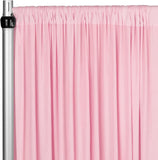 4-Way Stretch Spandex Drape Panel | 15ft x 65in | Single Rod Pocket | 13 Colors