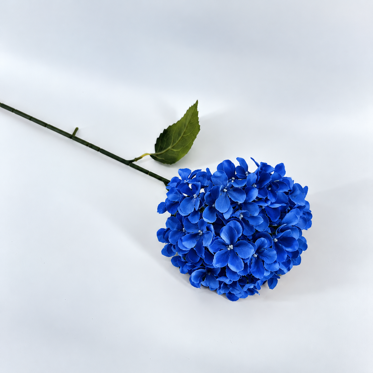 Large Silk Hydrangea Stem