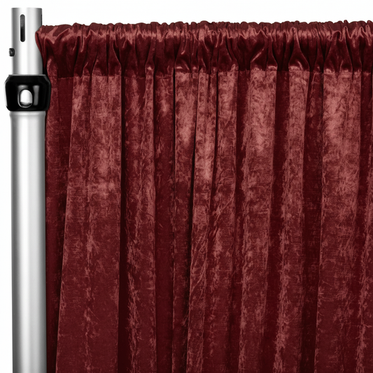 Crush Velvet Fabric Panel | Luxury Event Draping by The Posh Academy