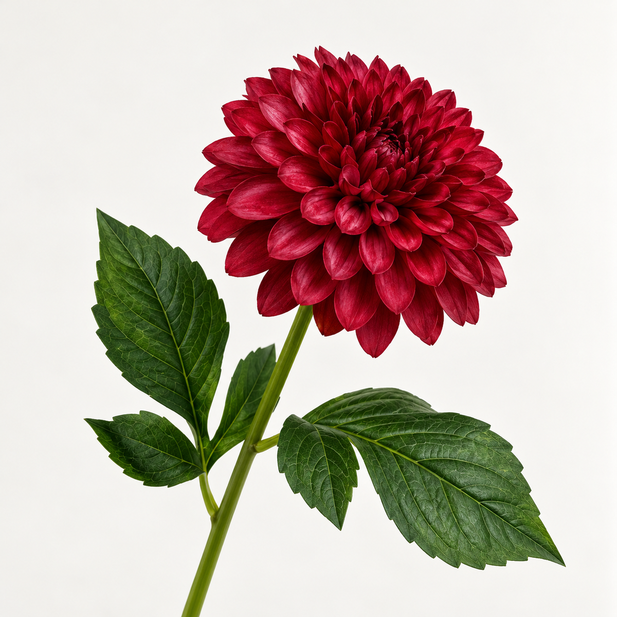 Artificial Dahlia Flower Stem