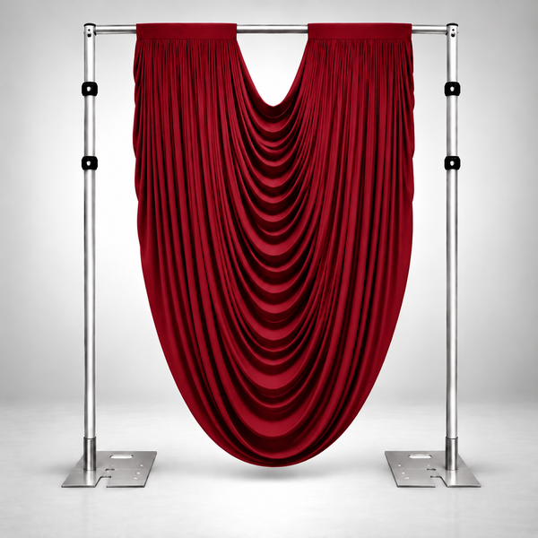 Pre-made Baroque swag drape