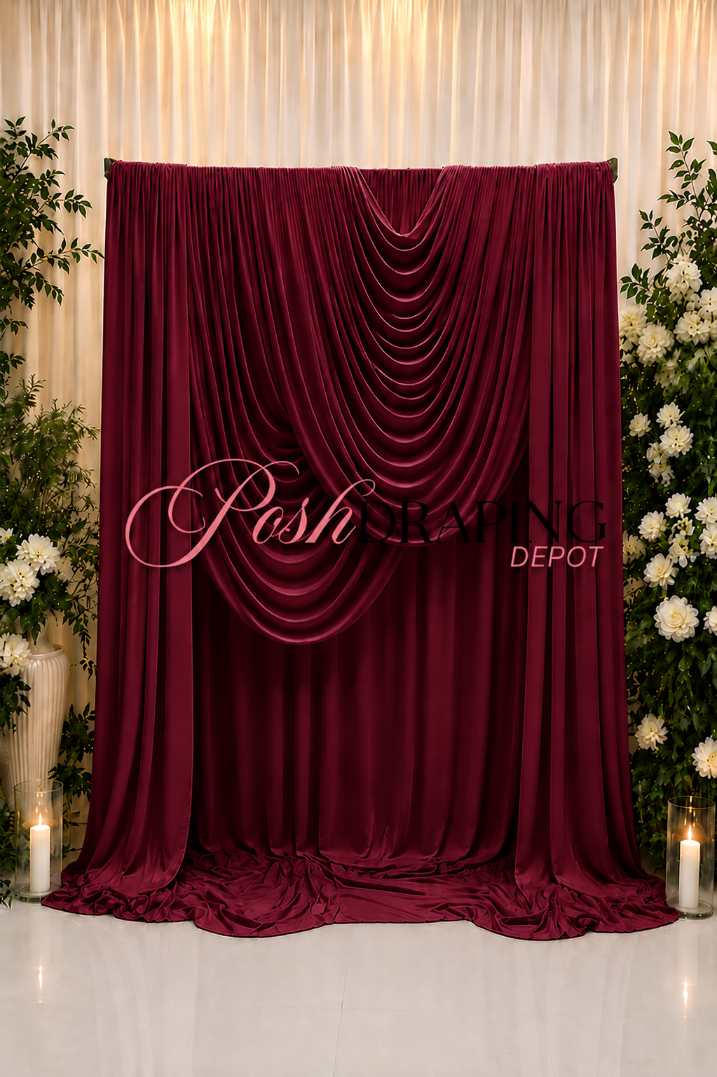 2pc Swag Bundle – 1 Medium, 1 Large + 4 Matching Panels