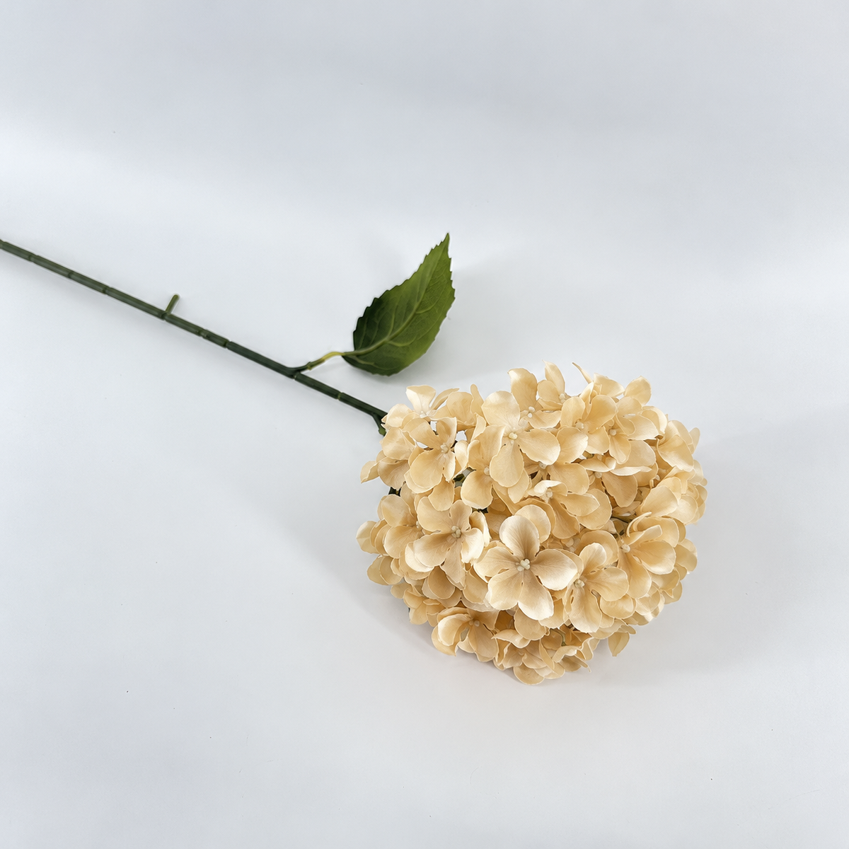 Large Silk Hydrangea Stem