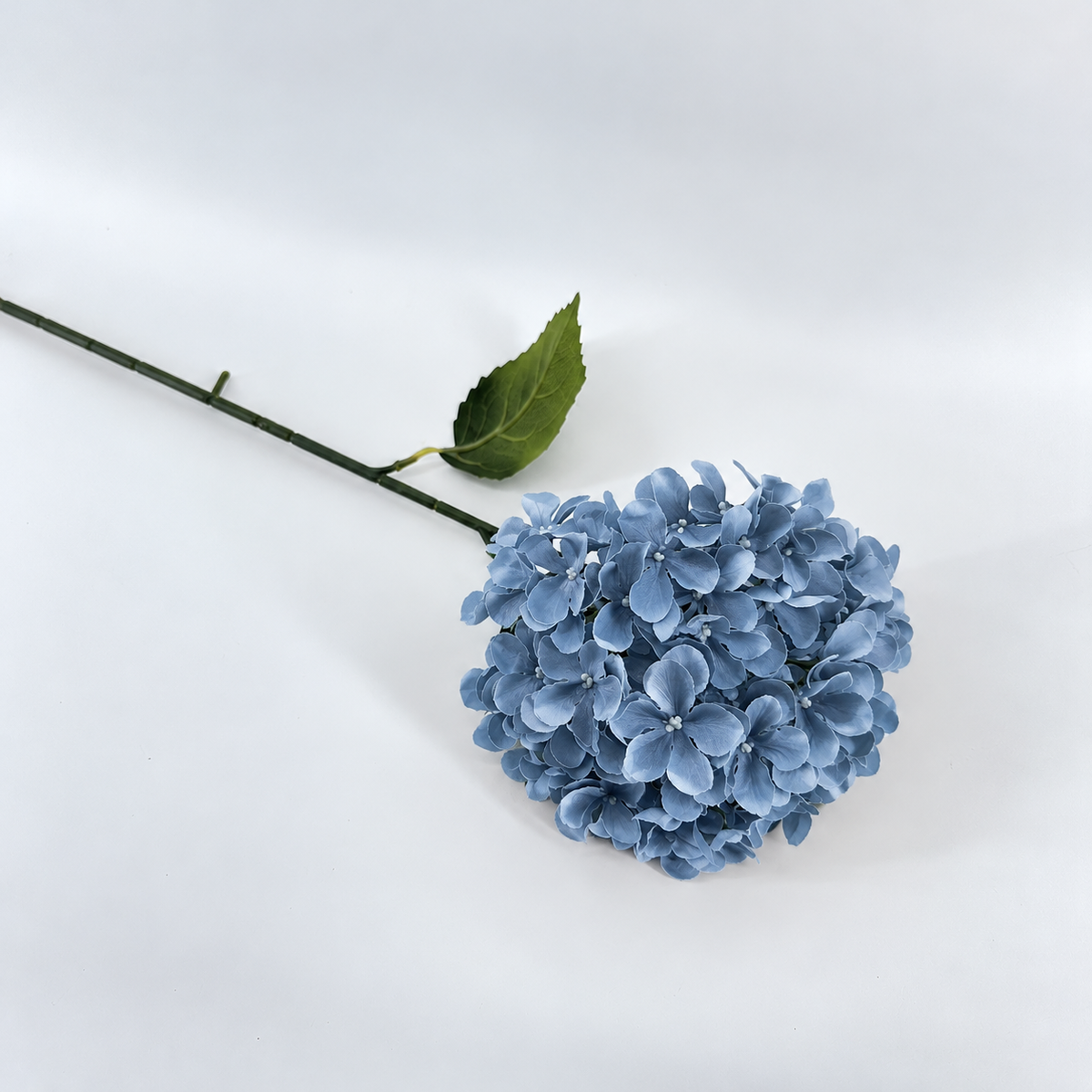 Large Silk Hydrangea Stem