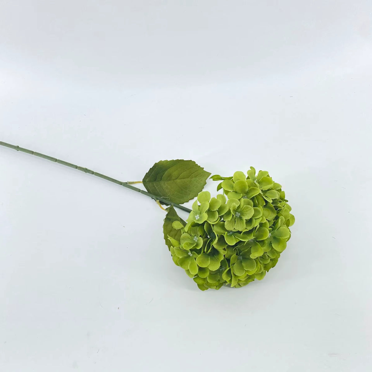 Large Silk Hydrangea Stem