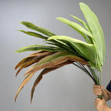Elegant Faux Anthurium Leaf Realistic Natural Touch
