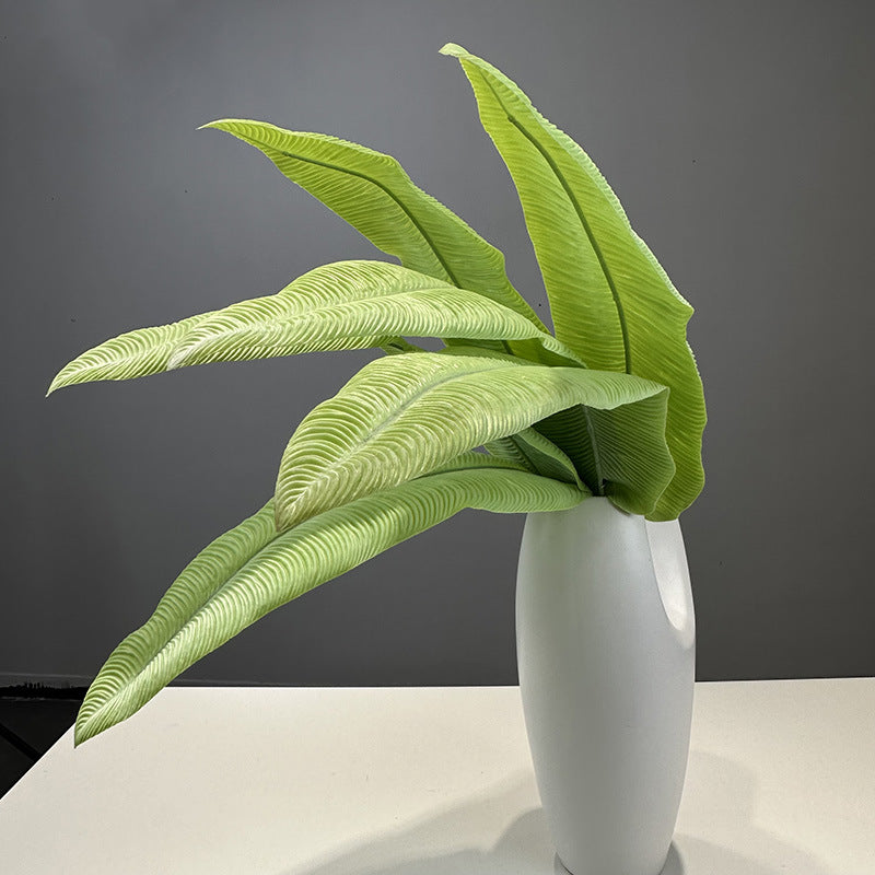 Elegant Faux Anthurium Leaf Realistic Natural Touch