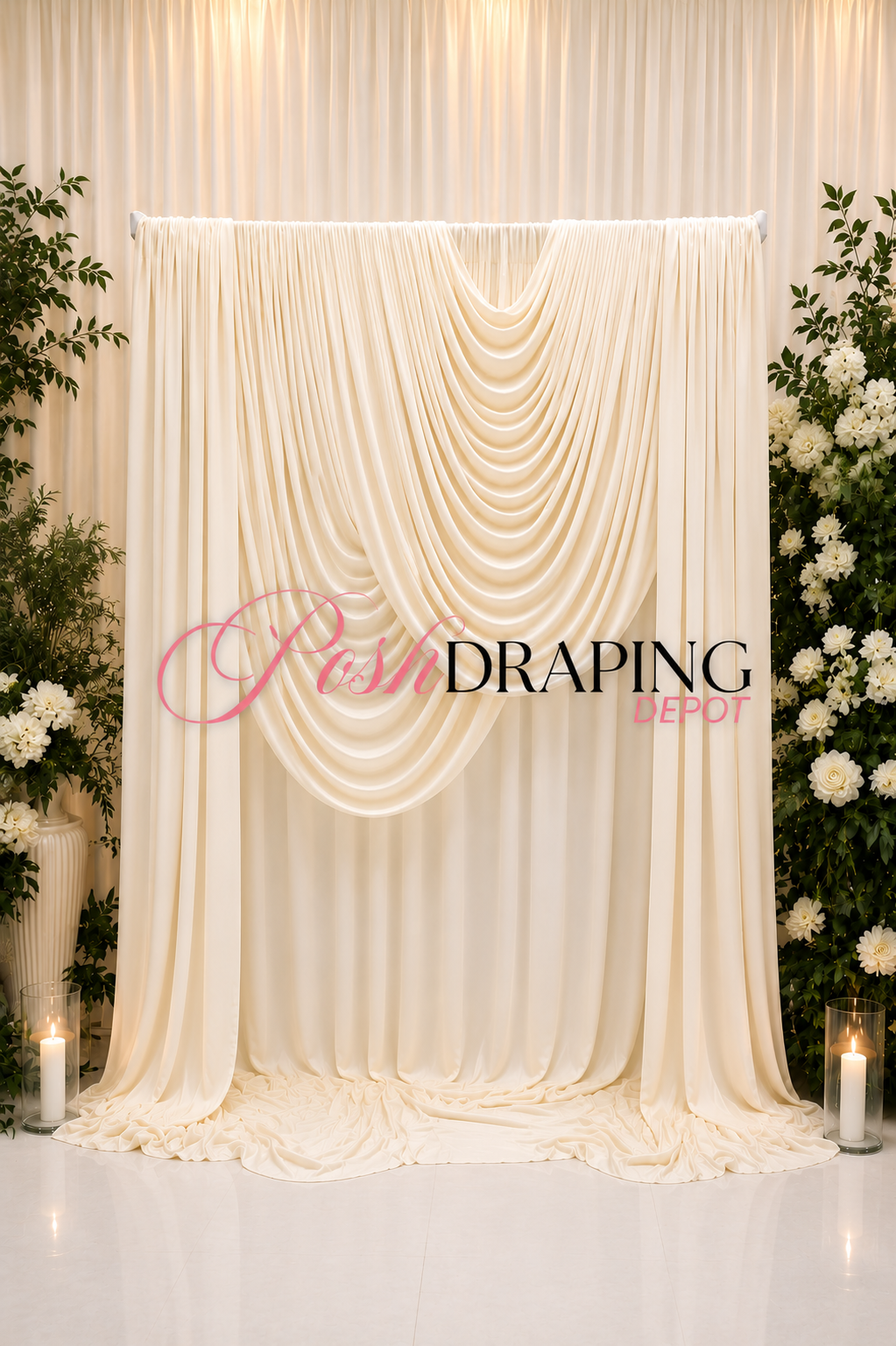 2pc Swag Bundle – 1 Medium, 1 Large + 4 Matching Panels