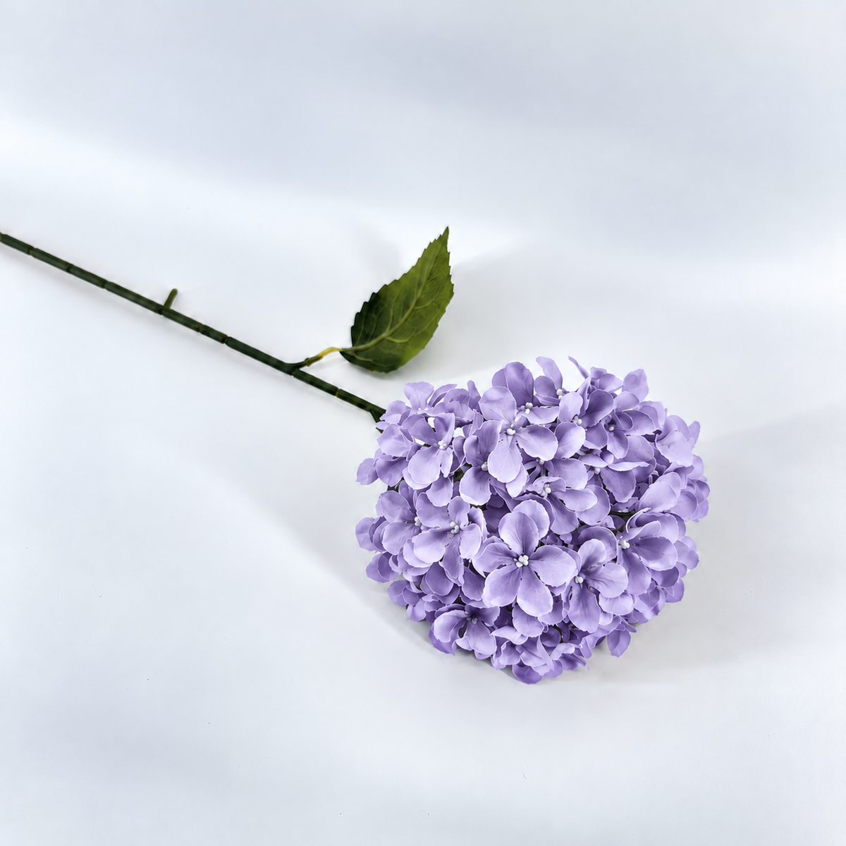 Large Silk Hydrangea Stem