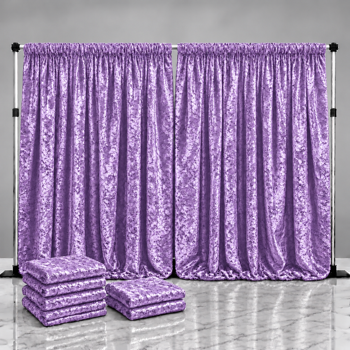 Crush Velvet Drape Panel Packs | 15ft | 2 or 4 Panel Pack | Choose Color