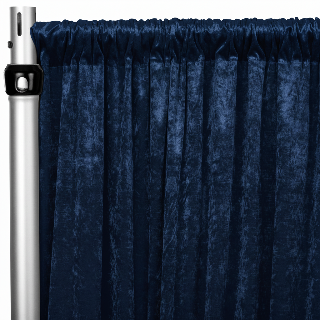 Navy Crush Velvet Trio Pack