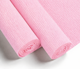 Solid Color Crepe Paper Roll - Floral Design Wrapping Paper