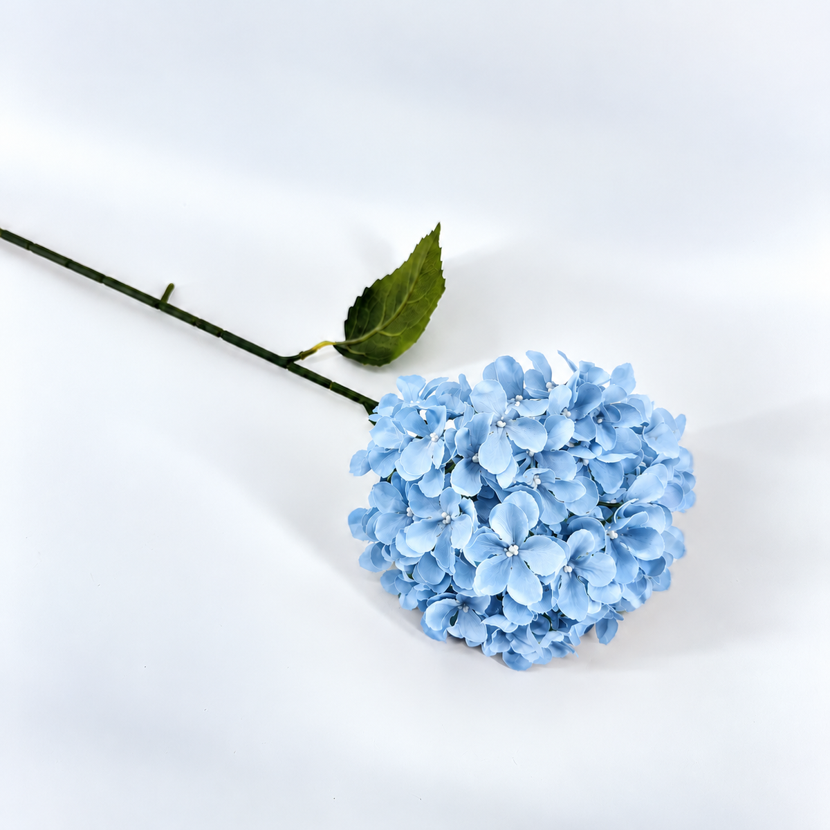 Large Silk Hydrangea Stem
