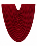 Pre-made Baroque Swag Drape - Ships July 4th