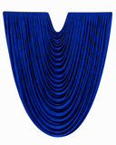 Pre-made Baroque Swag - Royal Blue