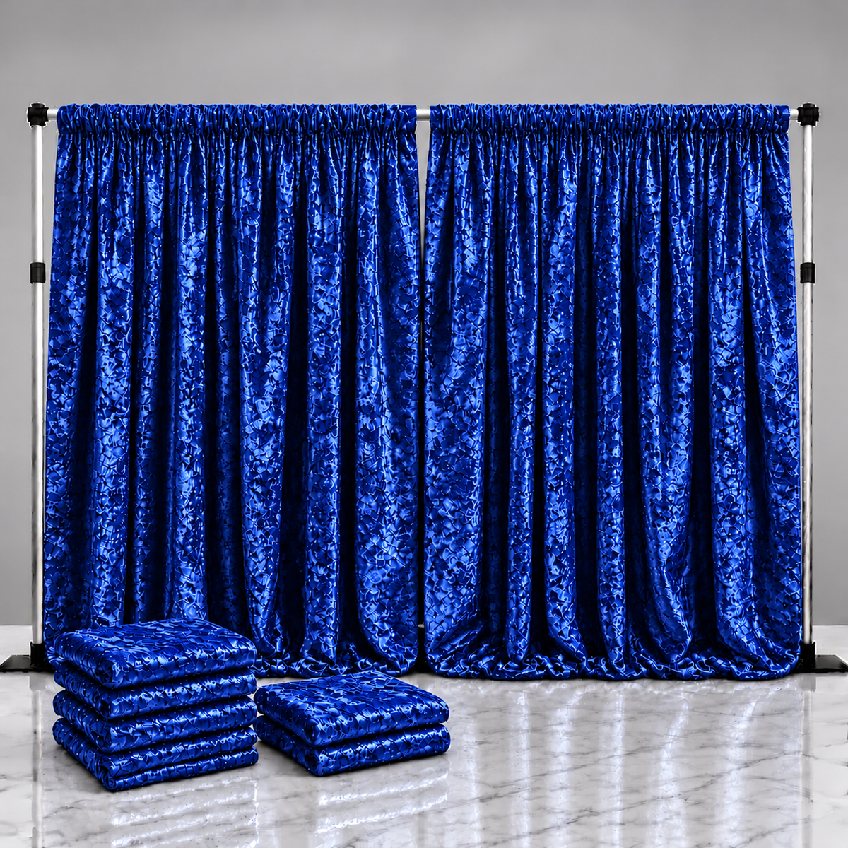 Crush Velvet Drape Panel Packs | 15ft | 2 or 4 Panel Pack | Choose Color