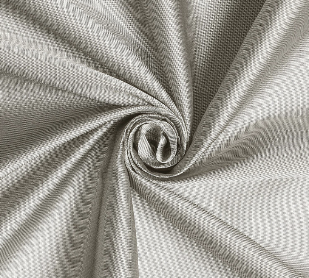 12ft 2 Toned Taffeta Draping Panel Curtain w/ 4in Rod Pocket