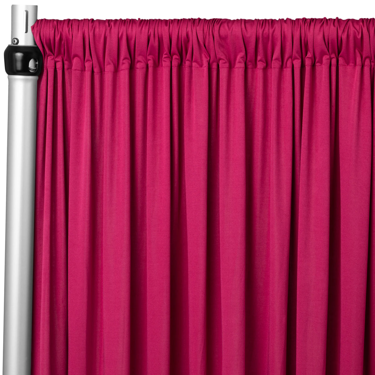 Fuchsia 4-Way Stretch Spandex Drape Panel 15ft – Event Backdrop by The Posh Academy