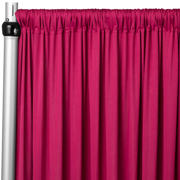 Fuchsia 4-Way Stretch Spandex Drape Panel 15ft – Event Backdrop by The Posh Academy