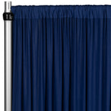 4-Way Stretch Spandex Drape Panel | 15ft x 65in | Single Rod Pocket | 13 Colors