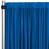 4-Way Stretch Spandex Drape Panel | 15ft x 65in | Single Rod Pocket | 13 Colors