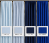 4-Way Stretch Spandex Drape Panel | 15ft x 65in | Single Rod Pocket | 16 Colors