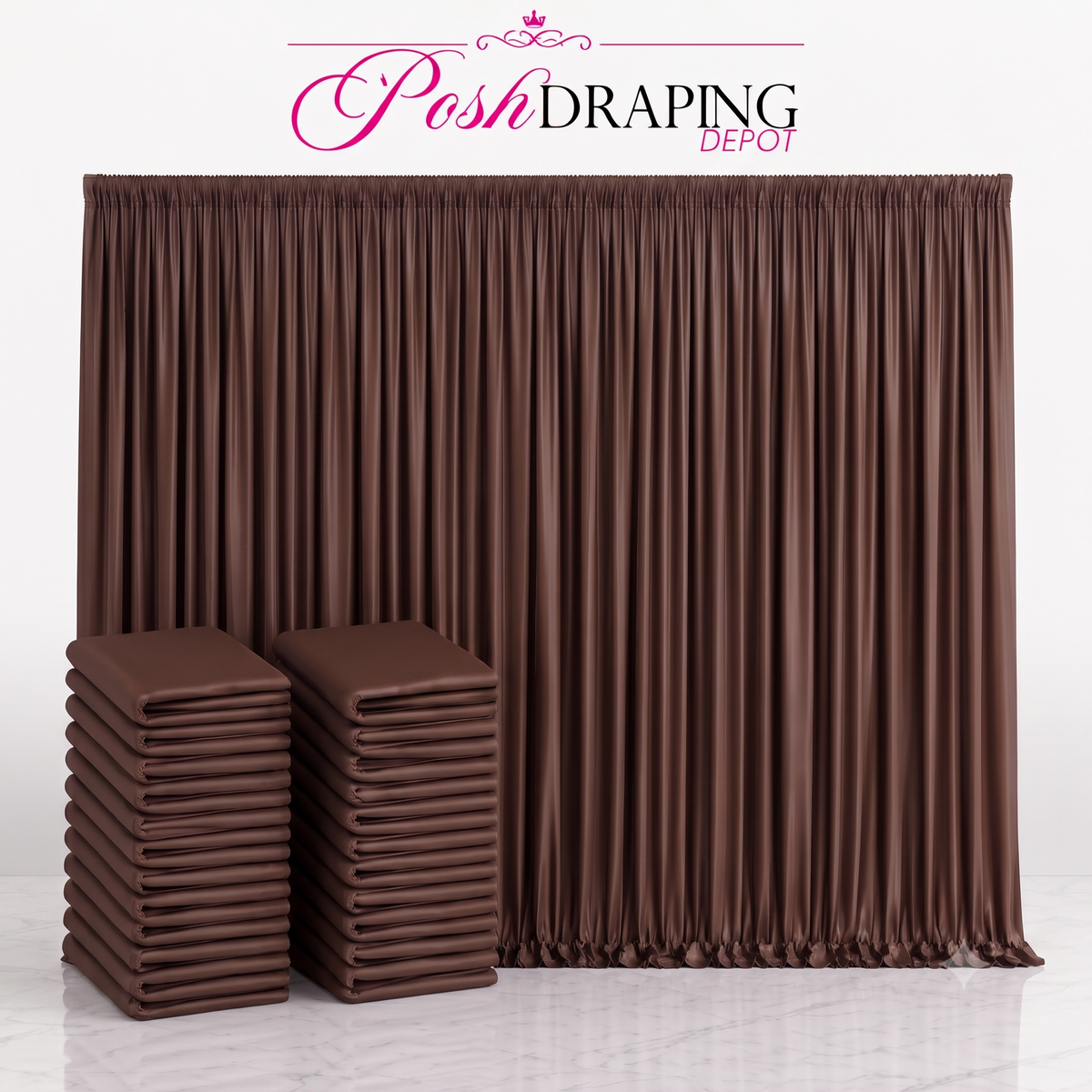 Spandex Drape Panel Pack | 4-Way Stretch | 15ft x 65in | Choose Size & Color