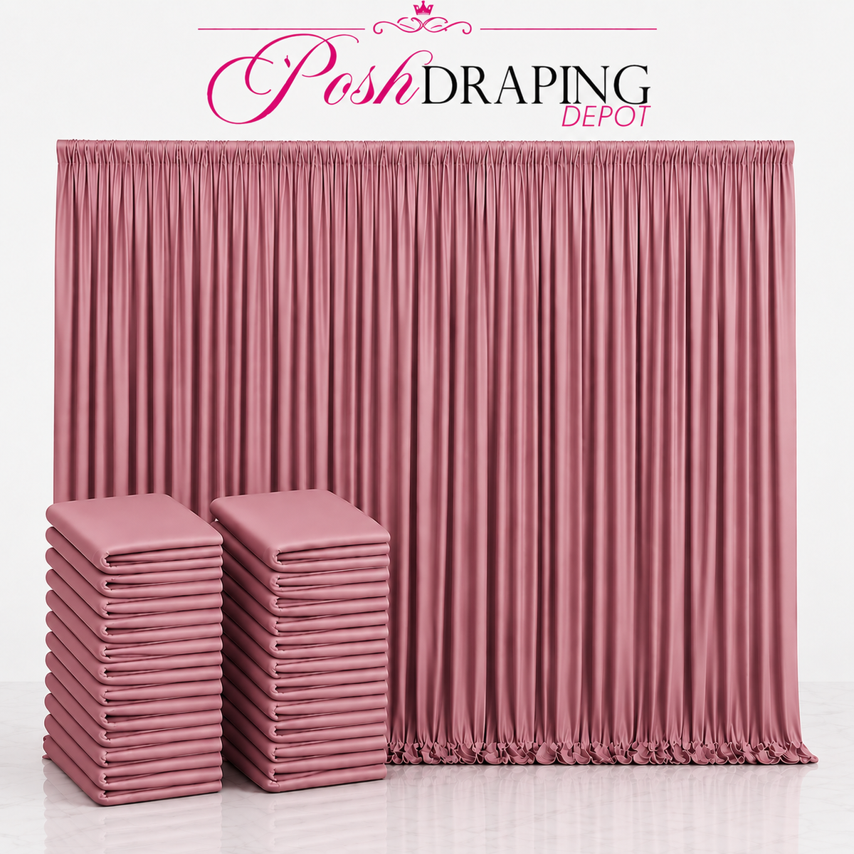 Spandex Drape Panel Pack | 4-Way Stretch | 15ft x 65in | Choose Size & Color