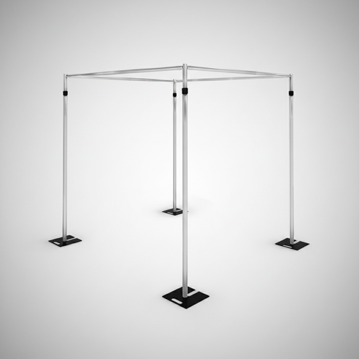 Square Canopy Pipe and Drape Kit