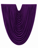 Pre-made Baroque Swag - Purple