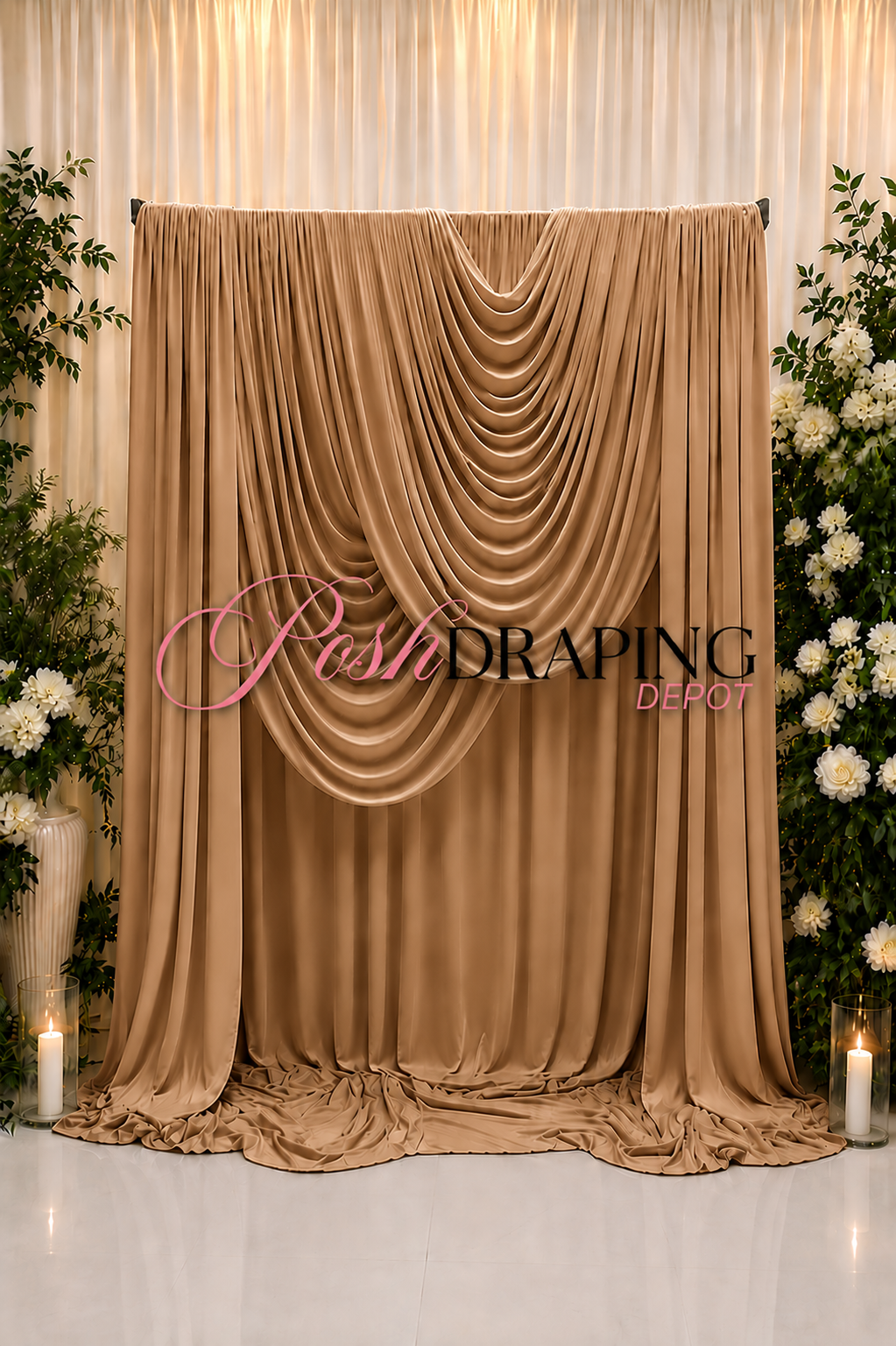 2pc Swag Bundle – 1 Medium, 1 Large + 4 Matching Panels