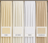 4-Way Stretch Spandex Drape Panel | 15ft x 65in | Single Rod Pocket | 16 Colors