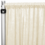 Crush Velvet Fabric Panel — Luxury Event Draping Curtain | 15ft x 52in | 10 Colors
