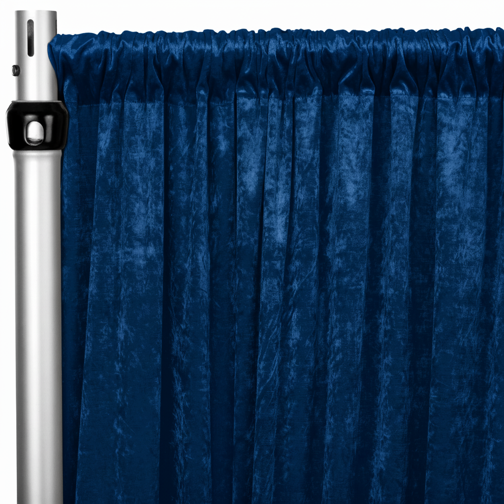 Crush Velvet Fabric Panel | Luxury Event Draping by The Posh Academy