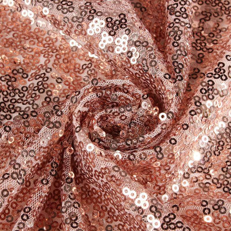 Sequin Mesh Net Drape Panel