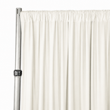 4-Way Stretch Spandex Drape Panel | 15ft x 65in | Single Rod Pocket | 16 Colors