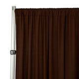 4-Way Stretch Spandex Drape Panel | 15ft x 65in | Single Rod Pocket | 13 Colors