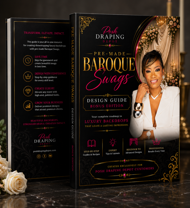 Pre-Made Baroque Swag Design Guide (FREE Digital Download)