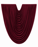 Pre-made Baroque Swag - Burgundy